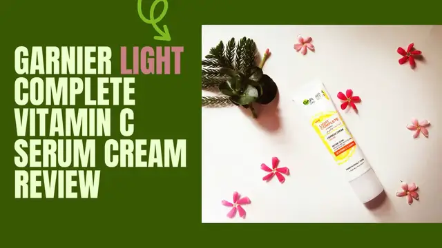'Video thumbnail for Garnier Vitamin C Serum Cream Review'