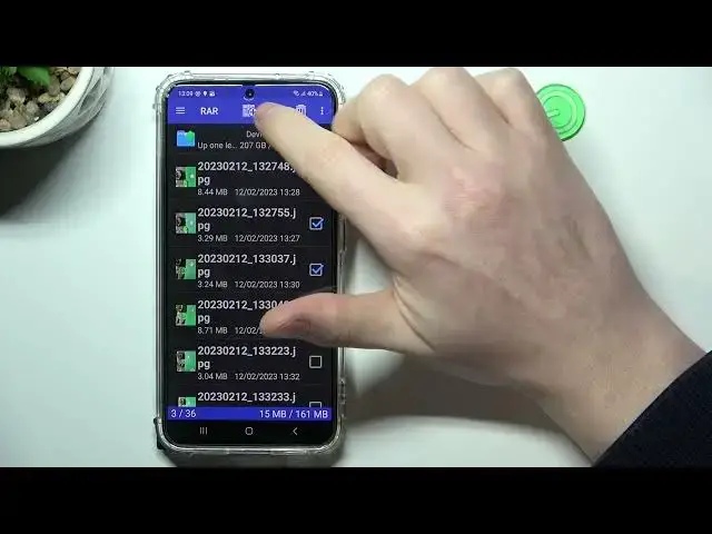 'Video thumbnail for How To Pack Files into Rar & Zip Archives on Samsung Galaxy S23 - RAR app'