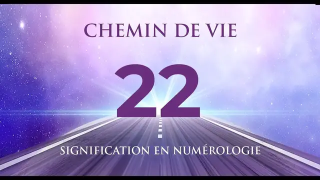 Video thumbnail for 🛤️ CHEMIN DE VIE 22 EN NUMÉROLOGIE : Tout savoir !