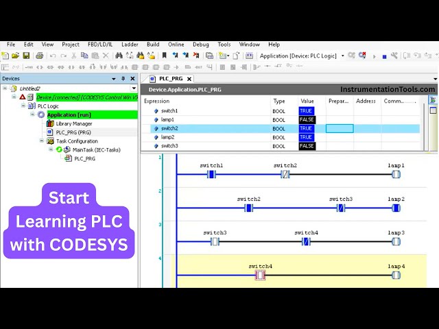 Video thumbnail for Start Learning PLC with CODESYS