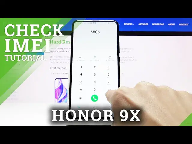 'Video thumbnail for How to Check IMEI and Serial Number in Honor 9x – Important Numbers'