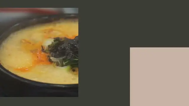 Video thumbnail for Chaegaejang / Soupe de légumes piquantes​coréennes / 채개장