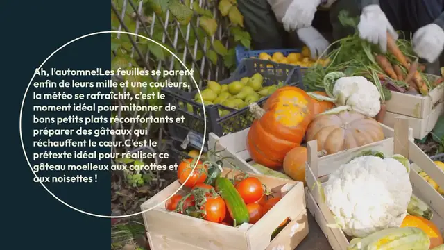 Video thumbnail for Soft carrot and hazelnut cake