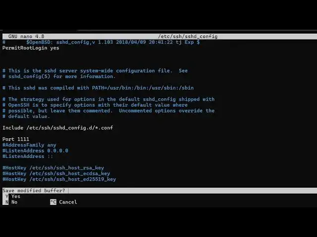 'Video thumbnail for How to change ssh port'