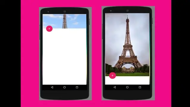 'Video thumbnail for UiDesign with animation in constraint layout Android'