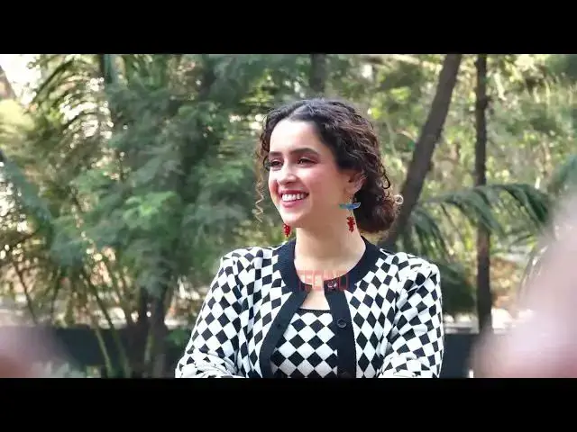 Video thumbnail for Sanya Malhotra Promote The Film Meenakshi Sundareshwar