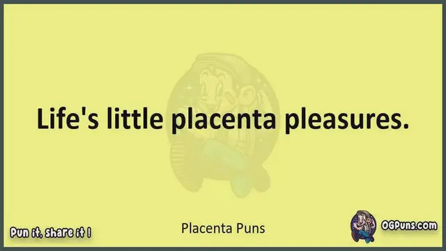 Video thumbnail for Placenta - Jokes, Puns, Wordplays, and Laughter