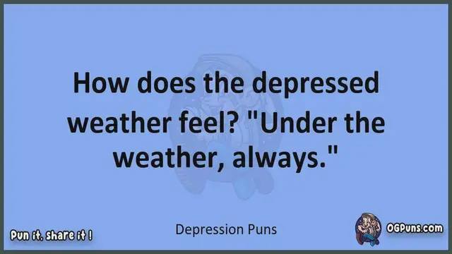 Video thumbnail for Depression - Jokes, Puns, Wordplays, and Laughter