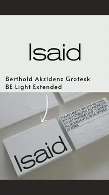 'Video thumbnail for Isaid Clothing Store Business Card (and Cut-Out Shop Card)'
