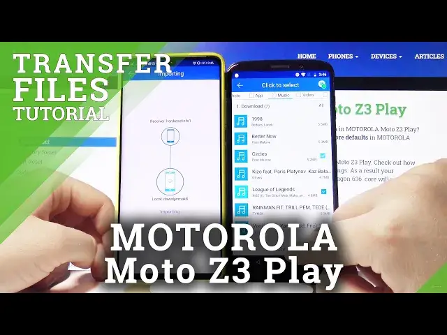 Video thumbnail for How to Transfer Data From Android Device to Motorola Z3 Play – Copy / Transfer Files
