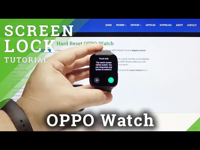 'Video thumbnail for How to Lock the Screen in OPPO Watch - Lock Smartwatch'
