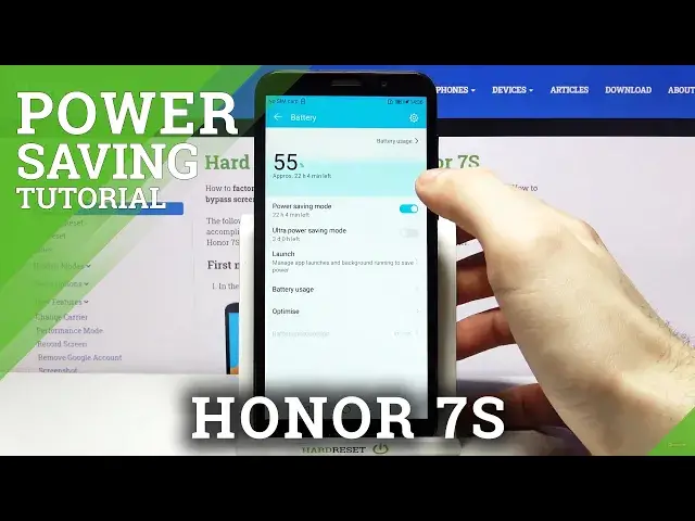 Video thumbnail for How to Enable Power Saving Mode on HONOR 7S – Activate Battery Saver
