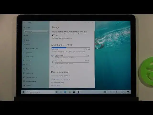 Video thumbnail for How to Enable/Disable Storage Sense on MICROSOFT Surface Go 2