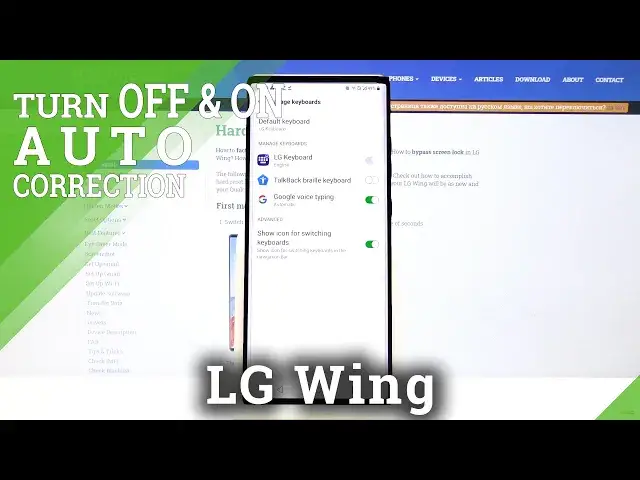 Video thumbnail for Activate Autocorrect on LG Wing – Text Auto-Correction Option