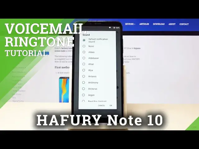 Video thumbnail for How to Change Voicemail Notifications in HAFURY Note 10 – Adjust Voicemail Notifications