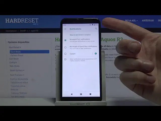 Video thumbnail for How to Enable Do Not Disturb Mode on SHARP Aquos R2 – Customize Do Not Disturb Mode