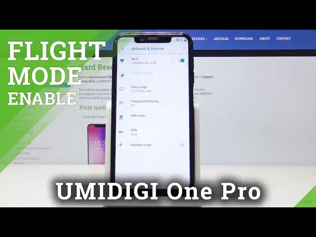 'Video thumbnail for How to Switch On Airplane Mode in UMIDIGI One Pro – Enable Flight Mode'