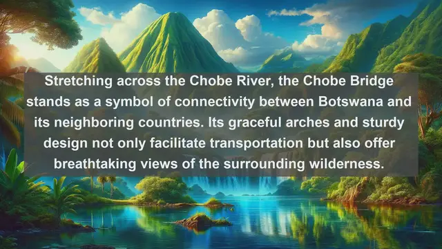 Video thumbnail for Crossing the Chobe: Top 10 Famous Bridges in Botswana