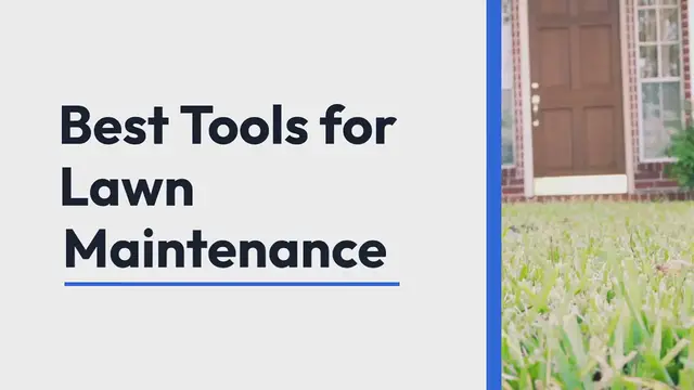 Video thumbnail for Best tools for lawn maintenance
