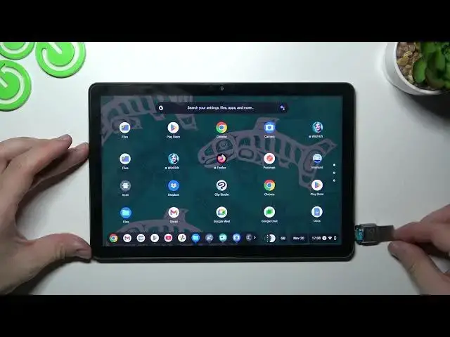 Video thumbnail for Lenovo Idea Pad Duet Chromebook - How To Connect USB Pendrive