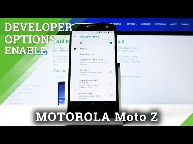 'Video thumbnail for How to Unlock Developer Options on Motorola Moto Z'