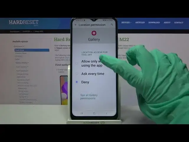 'Video thumbnail for How to Change App Permissions on SAMSUNG Galaxy M22 – Adjust App Manager'