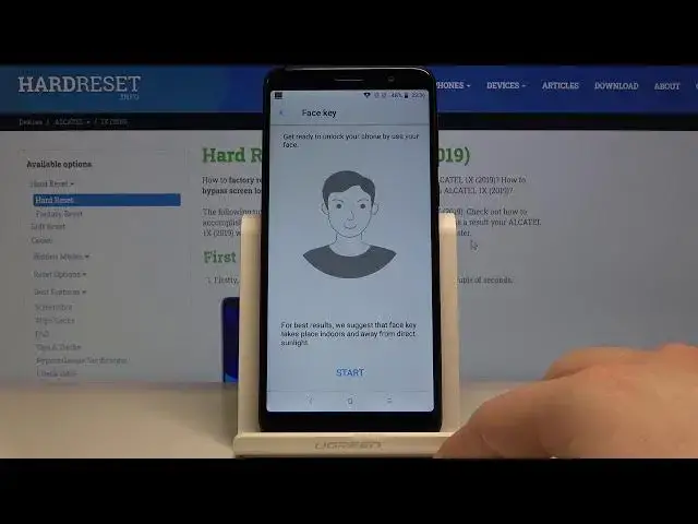'Video thumbnail for Add & Set Up Face Unlock Method - ALCATEL 1X (2019)'