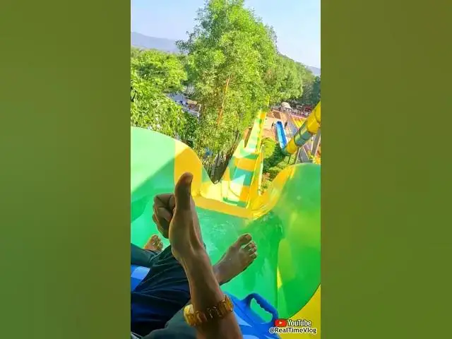 Video thumbnail for Boomeranggo Water Slides at 📍Aqua Imagica Water Park #shorts #waterpark