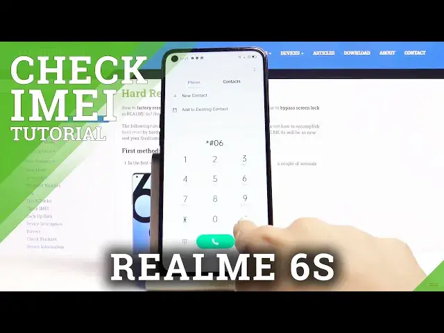 'Video thumbnail for How to Find IMEI and SN in REALME 6s – Check IMEI and Serial Number'