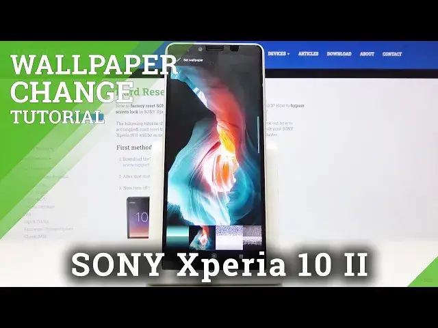 Video thumbnail for How to Adjust Screen Look in Sony Xperia 10 II - Change Wallpaper