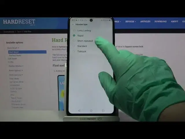 'Video thumbnail for How to Change Vibration Pattern in LG K62 Plus – Customize Vibration'