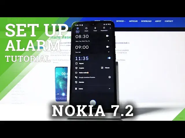 'Video thumbnail for How to Set Up Alarm in NOKIA 7.2 – Add Reminder'