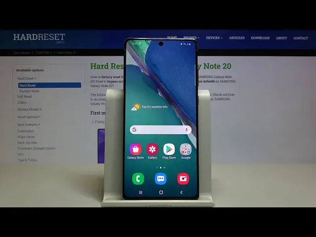 'Video thumbnail for How to Change Vibration Pattern in SAMSUNG Galaxy Note 20 – Vibration Settings'