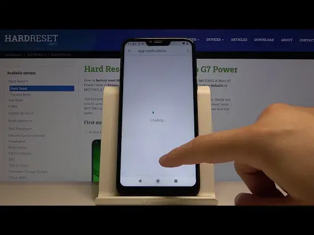 'Video thumbnail for How to Enter Notifications Settings in MOTOROLA Moto G7 Power – Customize Notifications'