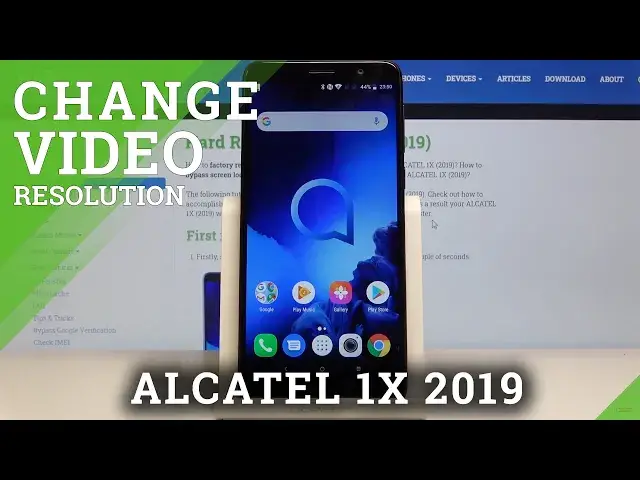 Video thumbnail for Change Video Resolution – Video Quality on ALCATEL 1X (2019)