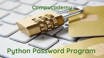 Video thumbnail for Python Password Checker Program