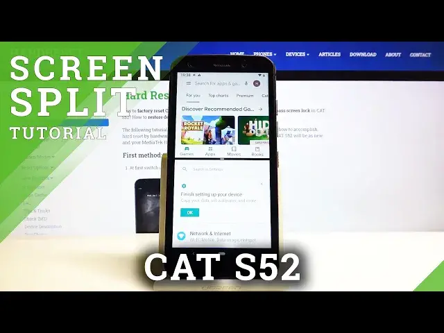 Video thumbnail for How to Split Screen in CAT S52 - Create Double Screen