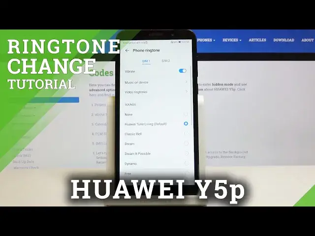 Video thumbnail for Locate Ringtone List in Huawei Y5P – Change Ringtone