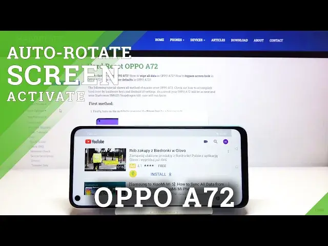 'Video thumbnail for How to Auto Rotate Screen in OPPO A72 – Turn Screen'