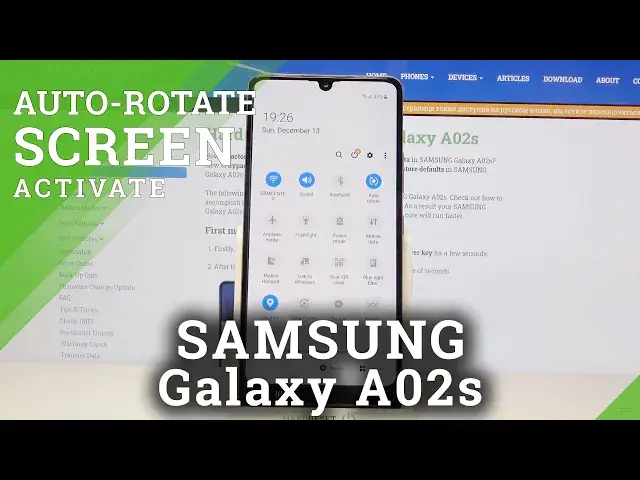 'Video thumbnail for How to Turn On Auto Screen Rotation in Samsung Galaxy A02s – Disable Screen Rotate Feature'