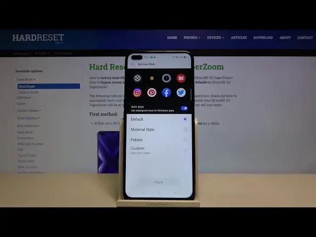 'Video thumbnail for How to Change Icon Style in REALME X3 SuperZoom – Customize Icon Style'