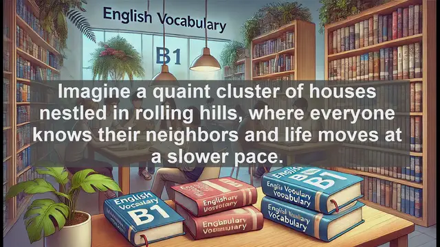 Video thumbnail for 2500 Must Know CEFR B1 Vocabulary - Exploring the Word 'Village': A B1 English Vocabulary Guide