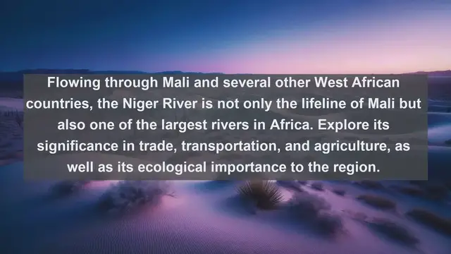 Video thumbnail for Exploring Mali's Majestic Waterways: Top 10 Famous Rivers Revealed
