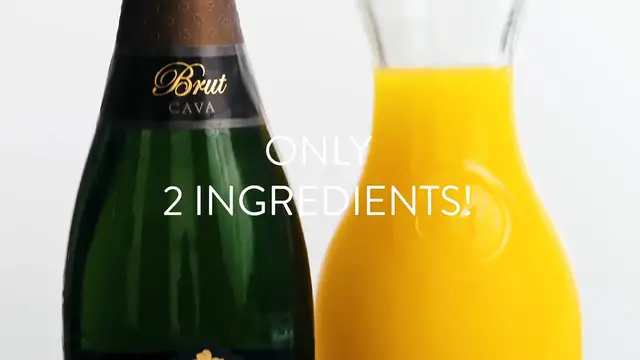 Video thumbnail for Mimosas recipe