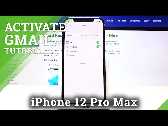 Video thumbnail for How to Sync Mail with Google on iPhone 12 Pro Max – Gmail App Messages
