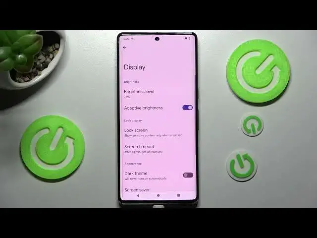 Video thumbnail for How to Turn On / Off Auto-Brightness on GOOGLE Pixel 7 Pro – Adjust Display Brightness
