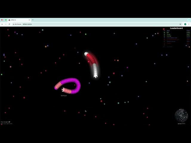 Video thumbnail for 10 deathes on slither record