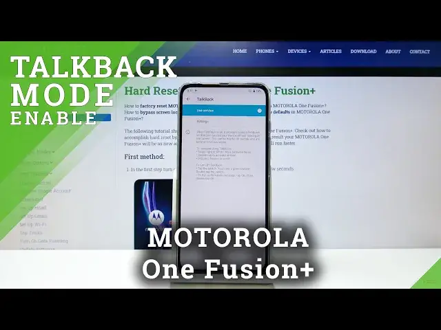 Video thumbnail for How to Activate Talkback Mode in MOTOROLA One Fusion+ – Find Screen Reader Options