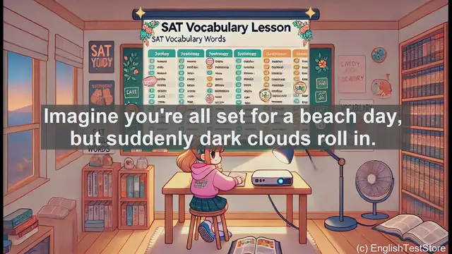 Video thumbnail for 5000 Must Know SAT Vocabulary - SAT Vocabulary: Understanding and Using 'Barring'