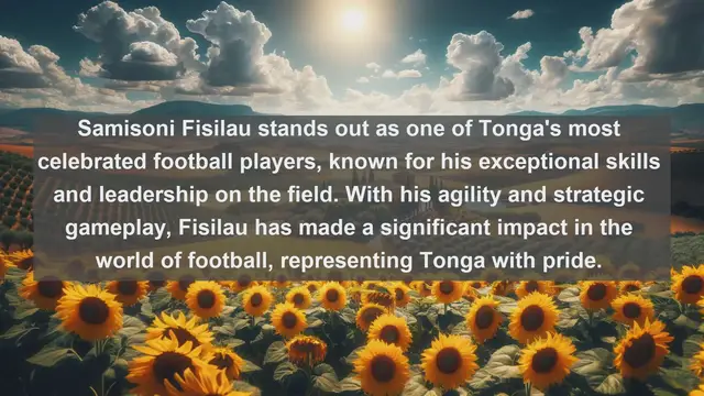 Video thumbnail for Unveiling Tongan Talent: Top 10 Famous Football Players from Tonga